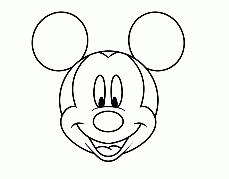 Plansa de colorat cu Mickey Mouse 11 8